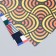 Scrapbooking paper bilateral "Color Geometry" density 180 g 30.5x32 cm