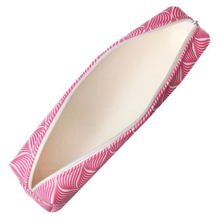 School Penal on the zipper "Waves" Calligrata, pink-3