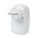 Adapter 1 Nest + 2 USB port on the European fork s/h 16a 230v 3680W ip20 white 27418 6,