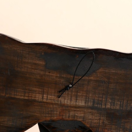 Interior souvenir "Elephant Head" wood 30x4x30 cm-3