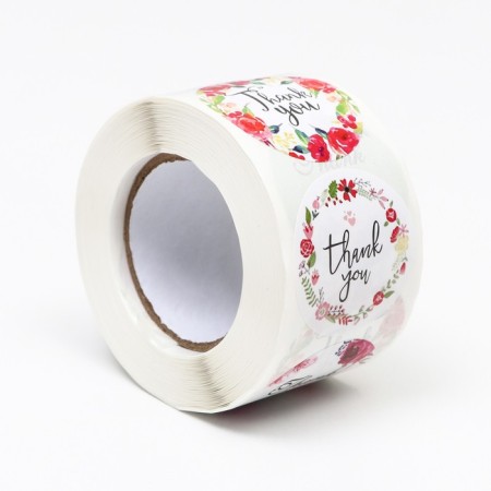 Stickers in the roll "That You", 500 pcs, 3.8 x 3.8 cm-2