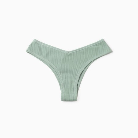 Panties female Braziliana, color green mineral, size 50 (XL)-2