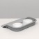 MISKS WITH BOOK "Felix" 0.3 l, 41 x 30 x 6 cm, gray tray, white bowls