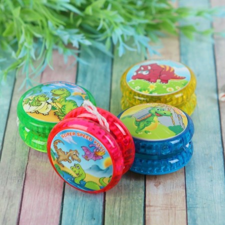Yo-yo "dinosaur", light, color mix-1