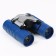 Binoculars tourist, zoom 12, lens 25mm, blue