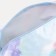 Cosmetic bag with lightning, blue color