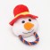 Soft toy for dogs "Snowman with a rope" with a squeak