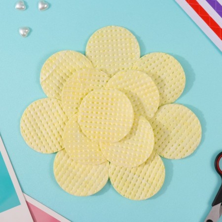 Cotton pads yellow 50 pcs in the n/e package