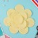 Cotton pads yellow 50 pcs in the n/e package