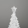 Nightlight "Christmas tree" LED 1W RGB 3xlr44 chrome 4x4x11cm
