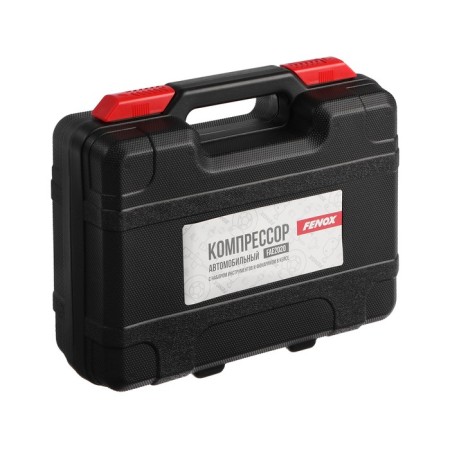 Fenox compressor with tire repair, flashlight and digital manometer, FAE2020-7