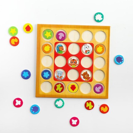 Puzzle "Find and designate", orientation in space-1