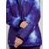 Ski jacket female winter, size 58, blue color
