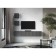 Cabinet of hinged infinity 2, 300x250x1280, graphite/eichoria MDF
