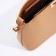 Cross-Bodi Bag on a zipper, beige color