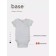 Body Kimono children with short sleeve Rant Base, height 62 cm, color light gray melange