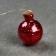 Garland “thread” 1.6 m with nozzles “balls with red confetti”, IP20, silver thread, 15 LED, glow warm white, AAX2