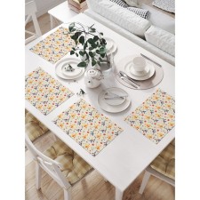 A set of napkins for setting the table 