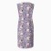 Women's bathrobe, light lilac color, size 44