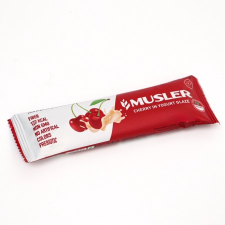 Muslin Baton Musler Cherry in yogurt glaze, 30 g