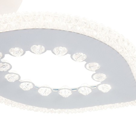 LED lamp 61W 4660lm 3300K-6500K, size 48x48x8 cm-4