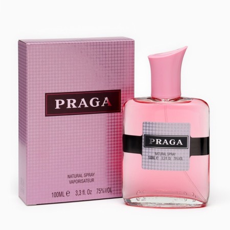 Praga lotion is female perfumed, based on Prada Pour Femme, 100 ml