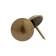 Tundra nails, decorative, 19x22 mm, bronze, 200 pcs
