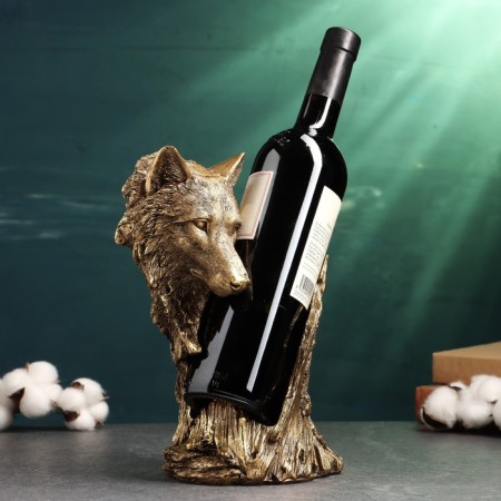 Standing for a bottle "Wolf" 26x17x13cm