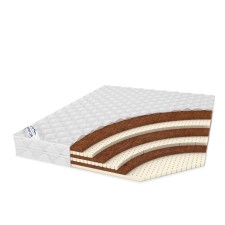 Mattress of the Naples sleep factory, size 90x190 cm, height 20 cm, knitwear
