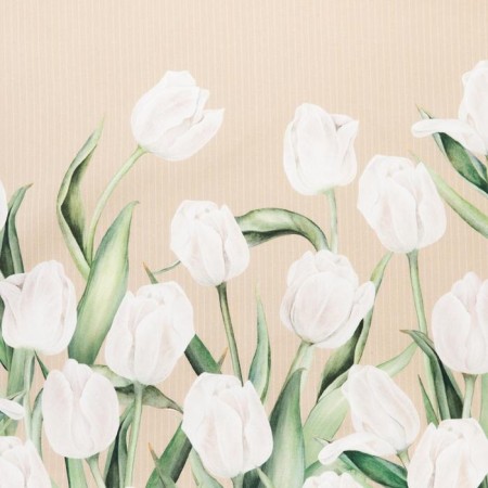 Apron Ethel "White Tulips" 60x70 cm, 100% HL, sarzha 190 g/m2-3