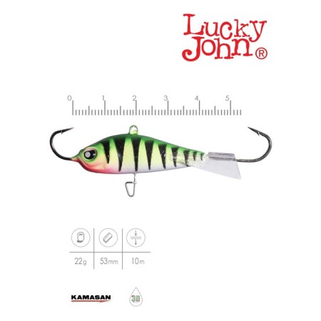 Balancir Lucky John Baltic 5, 5 cm, color 24-1