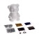 Set for creativity. Toy with sequins "Bear" 13.7 x 9.3 x 7.8 cm + 3 sequin colors