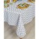 Dolyana tablecloth 145x145cm, zigzag cent, 100%PE, Rogozhka 200 g/m