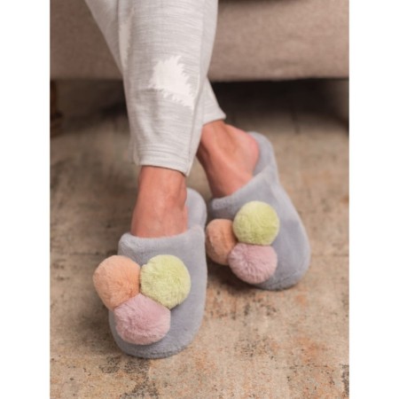 Women's slippers, size 38, blue color