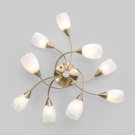 Ceiling chandelier Virginia, 60W, E27, 78x78x24 cm-3
