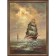 Reproduction of the picture "Storm", 50x70, frame (56-982t)
