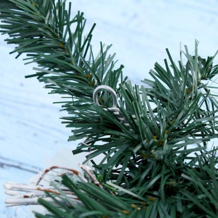Christmas tree decor wall berry berry, pot half, 50 cm-1