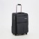 Small 20 suitcase, a lightning department, code lock, 3 wheels, 2 outer pockets, color gray color
