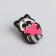 Gift set "Raccoon" icon + keychain, 6.8 x 10.5 cm.