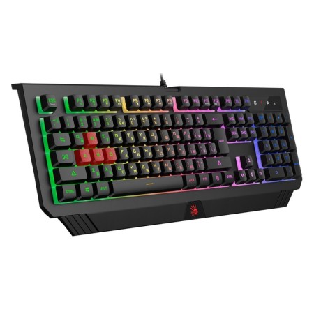 Keyboard A4Tech Bloody B120N Black USB Multimedia for Gamer LED (Carfat Waste) 100458-6