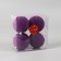 Set of balls plastic D-8 cm, 4 pcs "velvet heat" purple