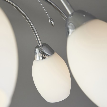 Ceiling lamp 6x60W E27, size 63.5x63.5x40 cm-2