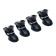 Rubber boots "All-terrain vehicle", set of 4 pcs., Rr. L (sole 5.7 x 4.5 cm), black