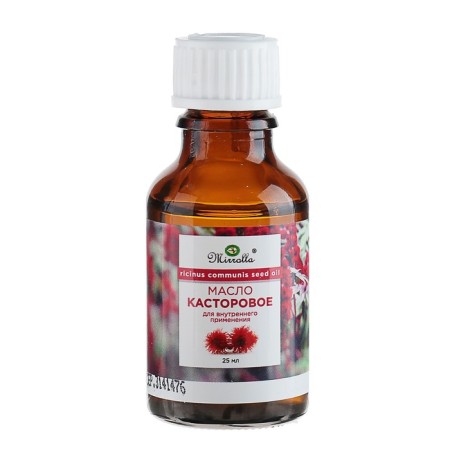 Castor oil mirrolla, food, 25 ml.