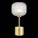 ST LUCE bedside lamp. SL1154.314.01. Gran. 1x60 watts, E27, 20x20x44 cm, brass color