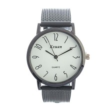 Men's wristwatter-quartz watch KXUAN, D-4 cm, silicone strap 23 cm