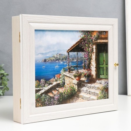 Key "House by the Sea" Milk oak 26x31 cm mix-1