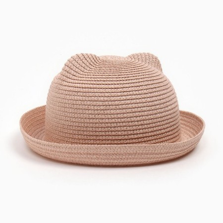 Women's hat, Powder color, size 56-58