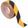 Anti-Squearing Brauberg 606775, granular, black and yellow, PVC base, 50 mm x 20 m 20 m