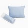 Pillow 50x70cm, blue, Fayber, microfiber, 100% polyester